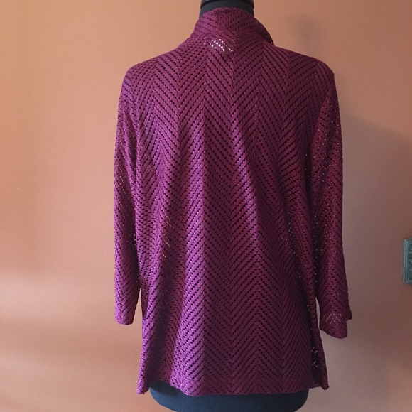 New Chevron Stitch Safari Mesh Jacket - Picture 4 of 4